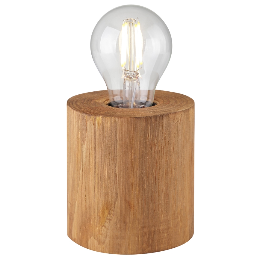 Brilliant - Stolná lampa WOODRA 1xE27/20W/230V borovica