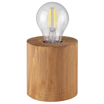 Brilliant - Stolná lampa WOODRA 1xE27/20W/230V borovica
