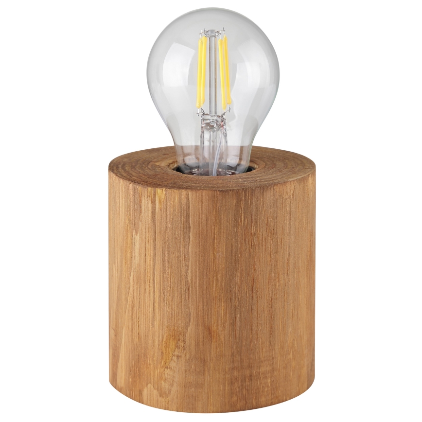 Brilliant - Stolná lampa WOODRA 1xE27/20W/230V borovica