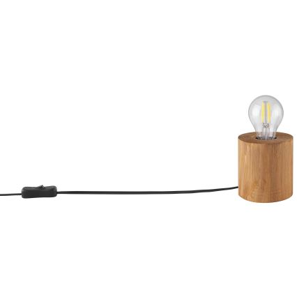 Brilliant - Stolná lampa WOODRA 1xE27/20W/230V borovica