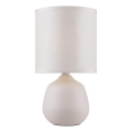 Brilliant - Stolová lampa AUREA 1xE14/20W/230V biela