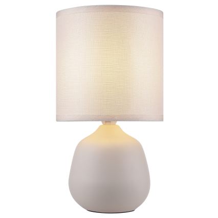 Brilliant - Stolová lampa AUREA 1xE14/20W/230V biela
