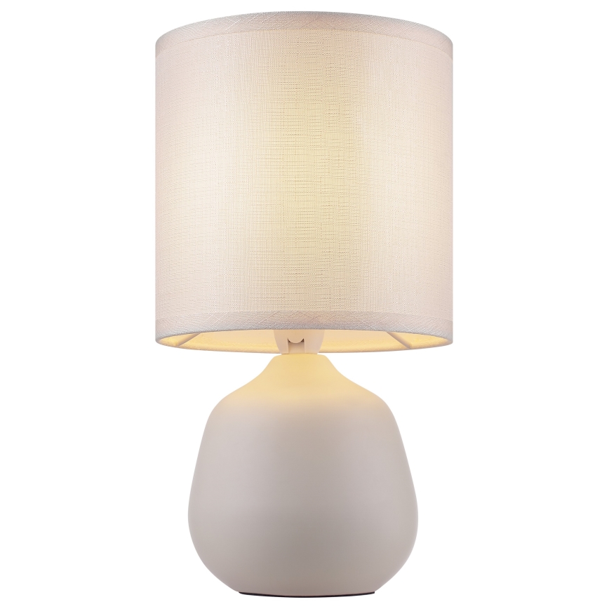 Brilliant - Stolová lampa AUREA 1xE14/20W/230V biela