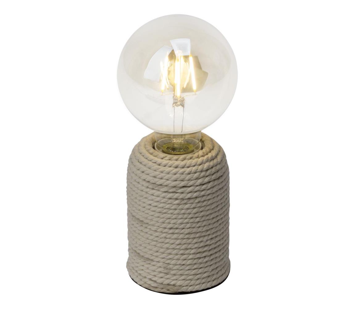 Brilliant - Stolová lampa CARDU 1xE27/40W/230V béžová 98843/09
