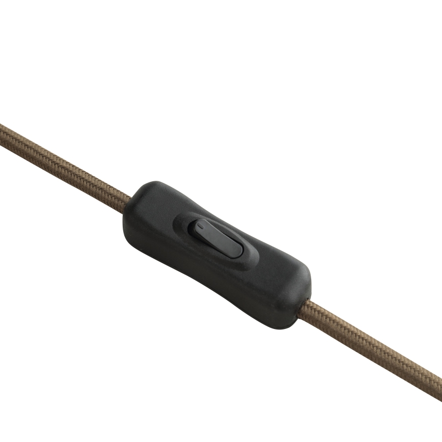 Brilliant - Stolová lampa LYN 1xE27/20W/230V hnedá/dymová hnedá