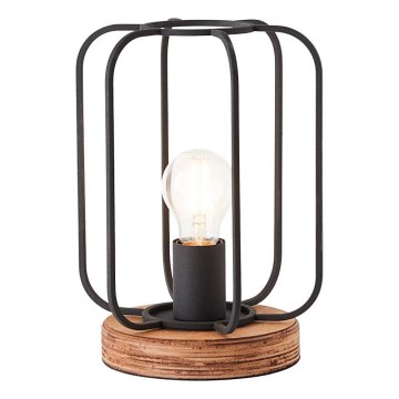 Brilliant - Stolová lampa TOSH 1xE27/40W/230V topoľ