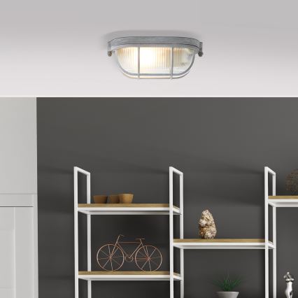 Brilliant - Stropné svietidlo BOBBI 1xE27/40W/230V sivá