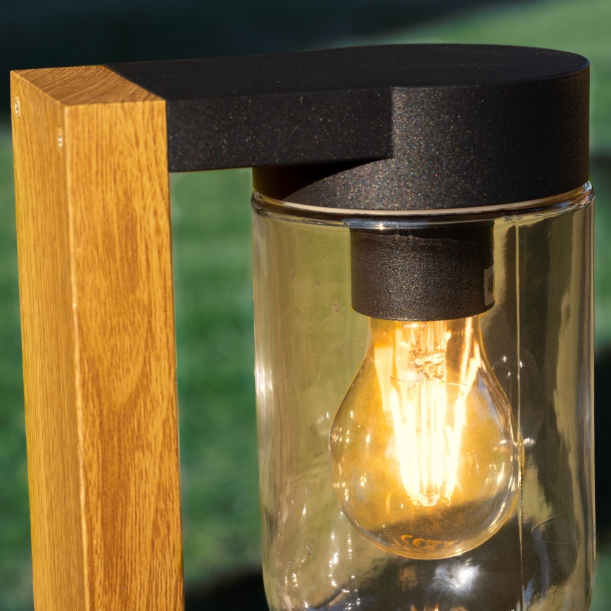 Brilliant - Vonkajšia lampa CABAR 1xE27/40W/230V 55 cm IP44 hnedá