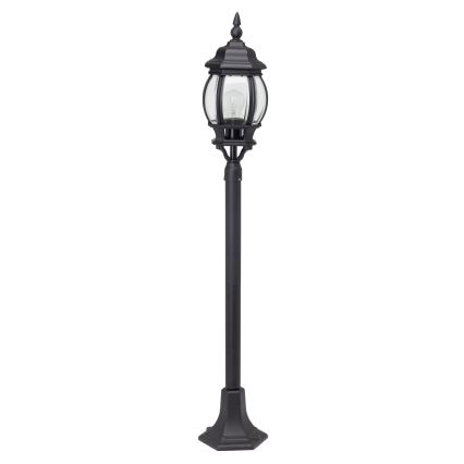 Brilliant - Vonkajšia lampa ISTRIA 1xE27/60W/230V 112 cm IP23 čierna