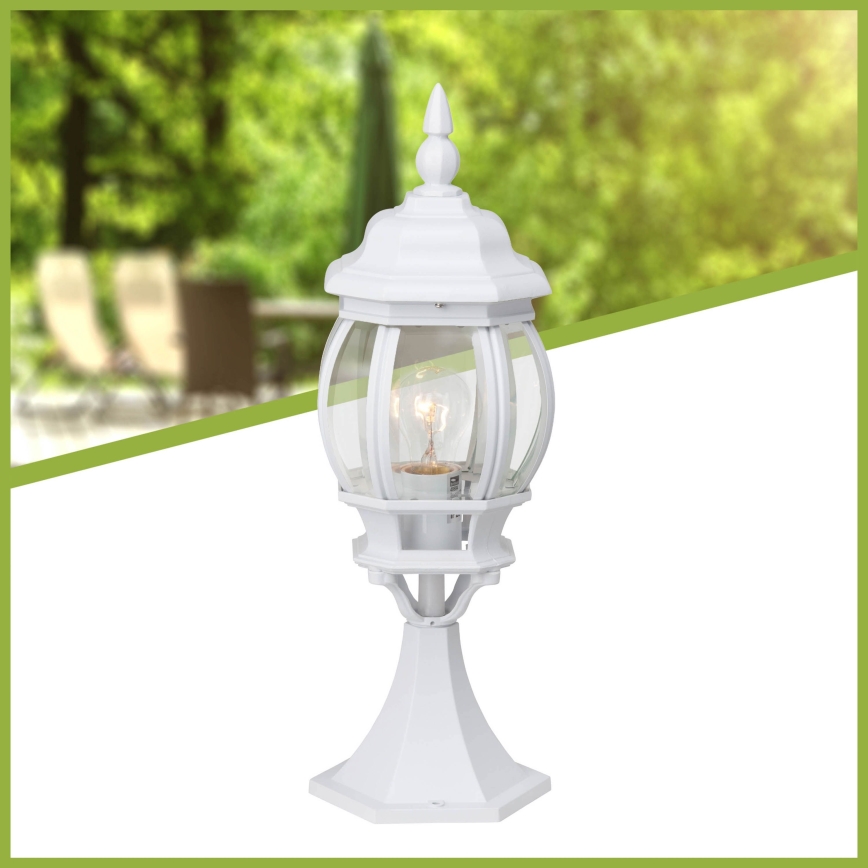 Brilliant - Vonkajšia lampa ISTRIA 1xE27/60W/230V 50 cm IP23 biela