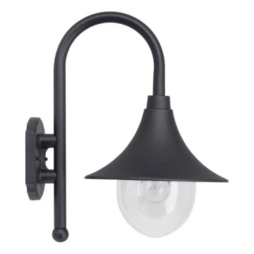 Brilliant - Vonkajšia nástenná lampa BERNA 1xE27/60W/230V IP44 čierna