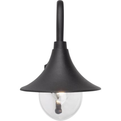 Brilliant - Vonkajšia nástenná lampa BERNA 1xE27/60W/230V IP44 čierna