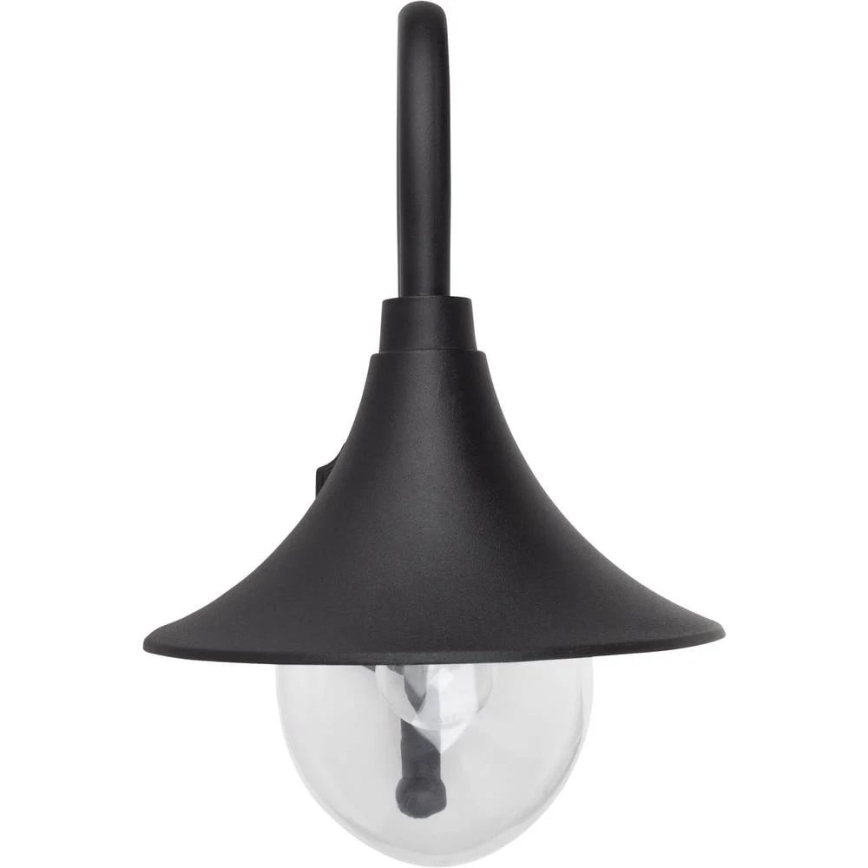 Brilliant - Vonkajšia nástenná lampa BERNA 1xE27/60W/230V IP44 čierna