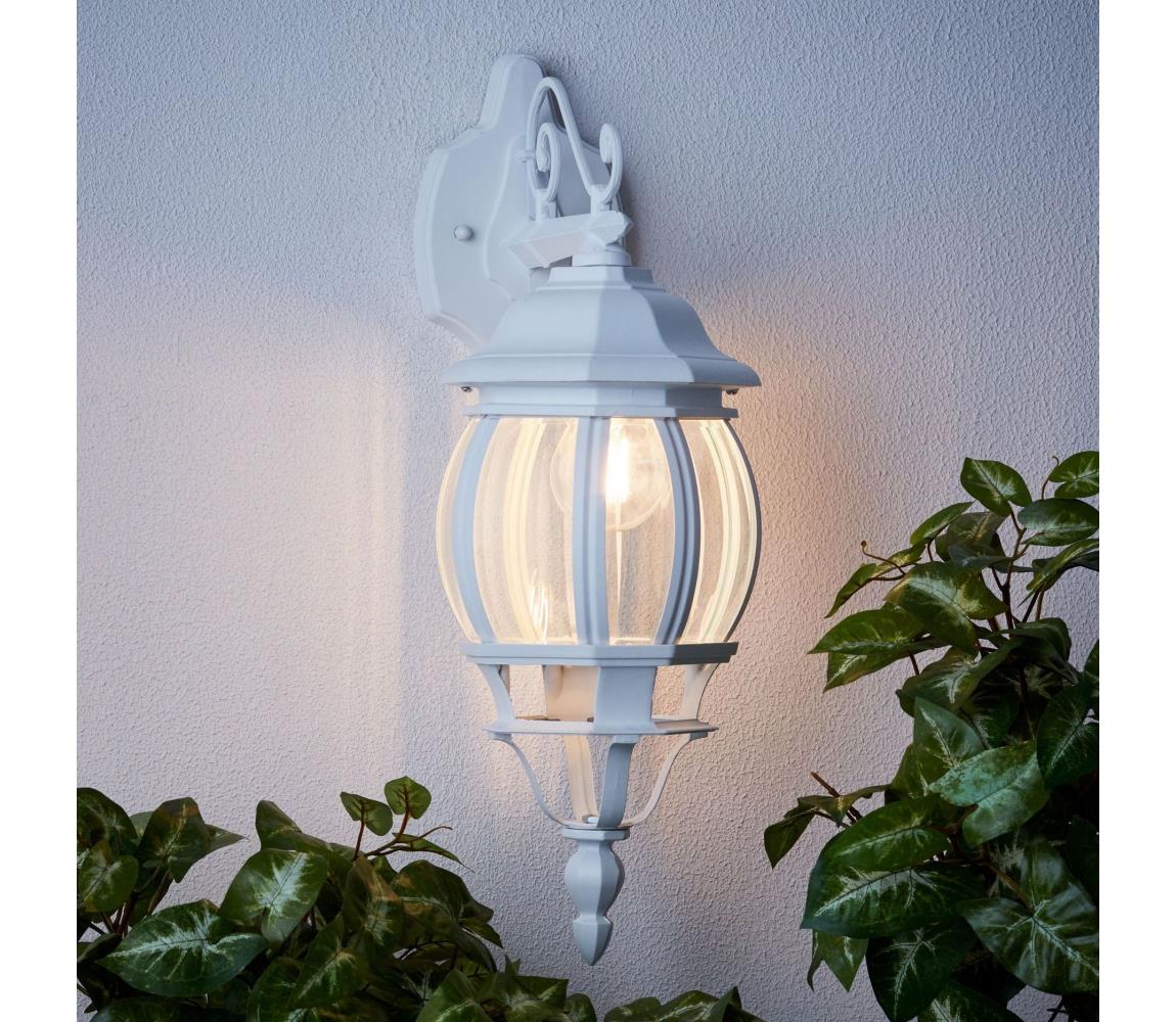Brilliant Brilliant - Vonkajšia nástenná lampa ISTRIA 1xE27/60W/230V IP23 biela