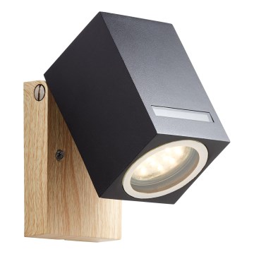 Brilliant - Vonkajšie nástenné svietidlo GALENI 1xGU10/20W/230V IP44