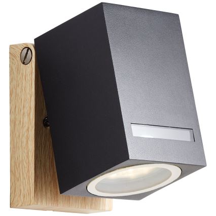 Brilliant - Vonkajšie nástenné svietidlo GALENI 1xGU10/20W/230V IP44