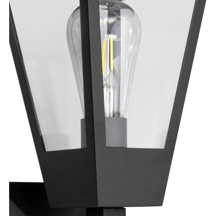 Brilliant - Vonkajšie nástenné svietidlo WESTDLIFF 1xE27/20W/230V IP44 antracit