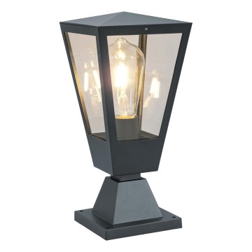 Brilliant - Vonkajšie svietidlo WESTDLIFF 1xE27/20W/230V 30,7 cm IP44 antracit