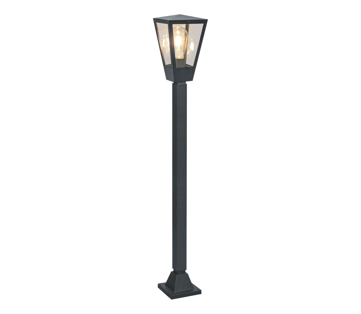 Brilliant - Vonkajšie svietidlo WESTDLIFF 1xE27/20W/230V 98,4 cm IP44 antracit 41018/63