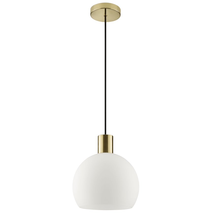 Brilliant - Závesné svietidlo na lanku CONY 1xE27/20W/230V pr. 25 cm mosadz