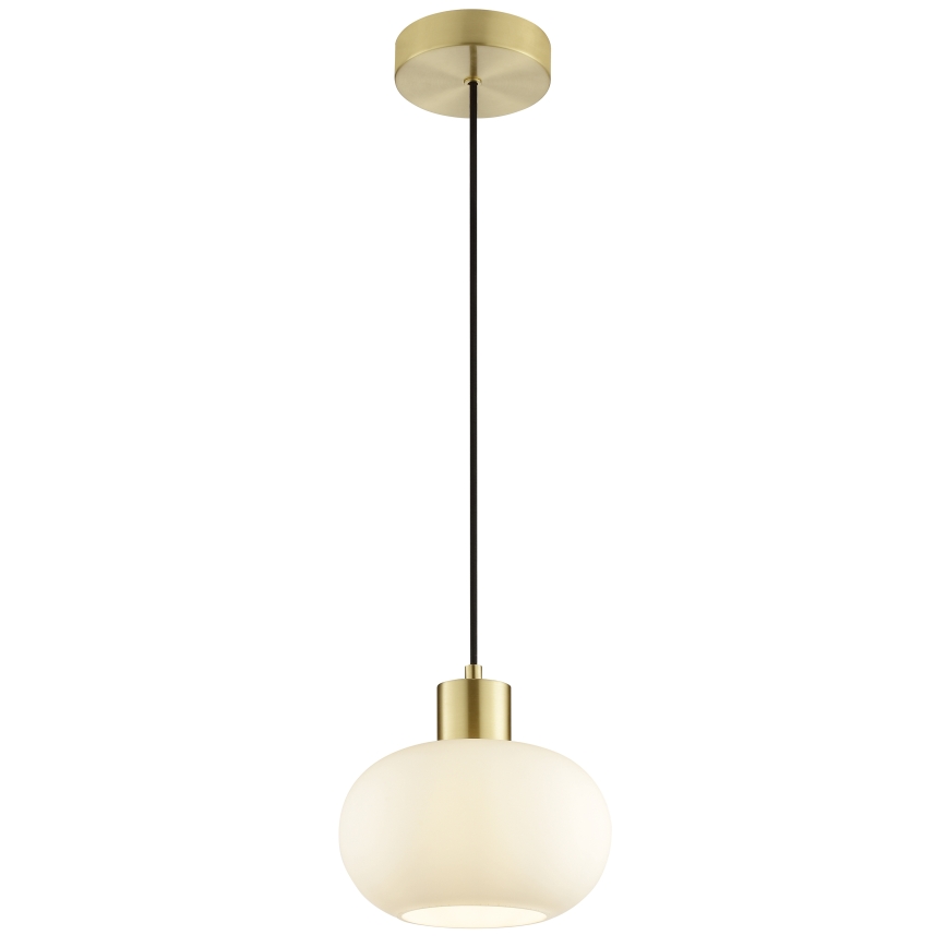 Brilliant - Závesný luster na lankách FANNY 1xE27/20W/230V priemer 22 cm mosadz