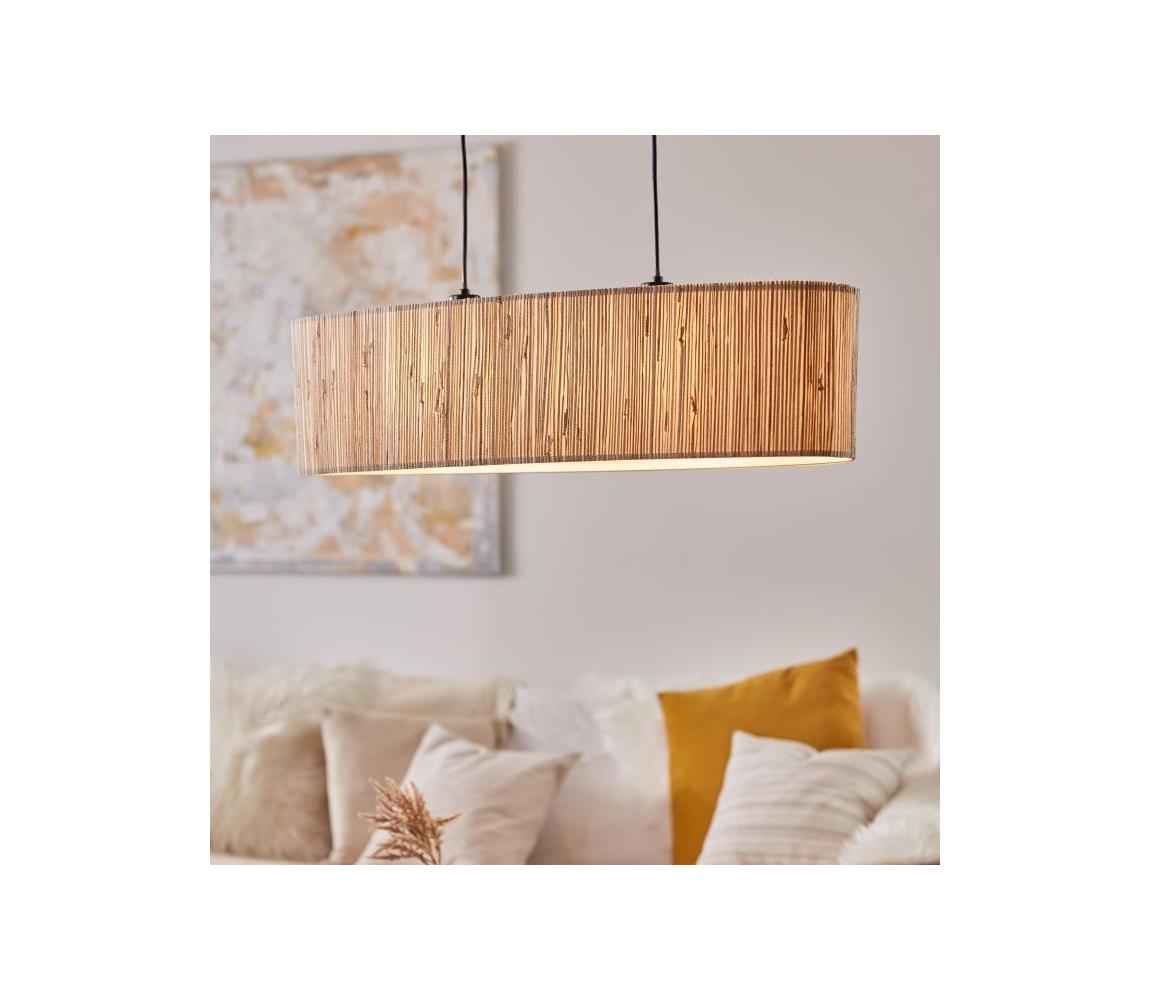 Brilliant Brilliant - Luster na lanku WIMEA 2xE27/52W/230V