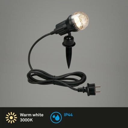 Brilo 3078-015 - LED Vonkajšie svietidlo TERRA 1xGU10/3W/230V IP44