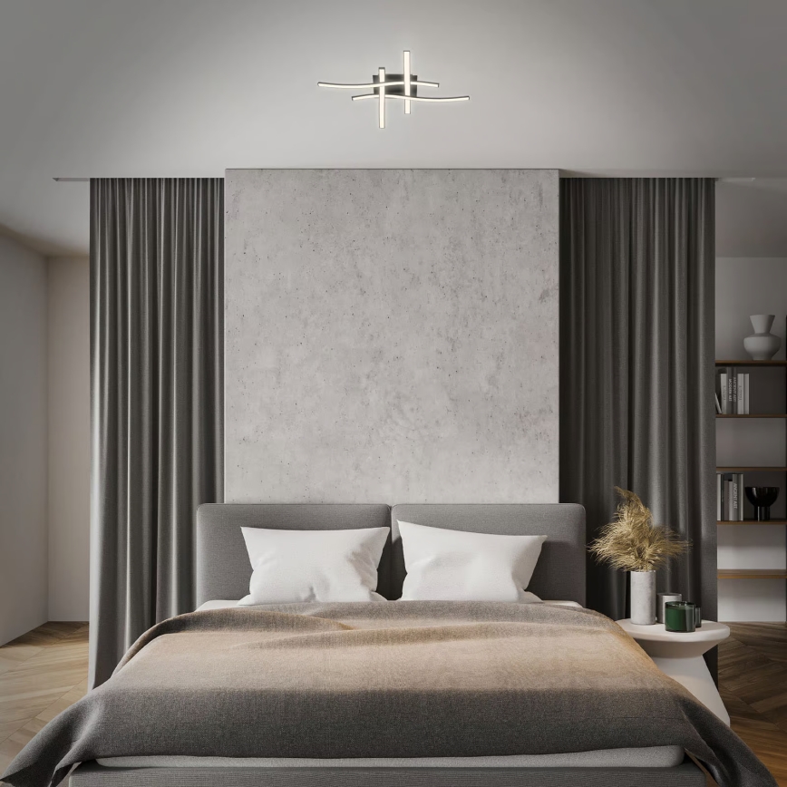 Brilo 3677-045 - LED stropné svietidlo LED/14,4W/230V čierne