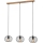 Brilo 4037-035 - Závesný luster na lanku 3xE27/40W/230V