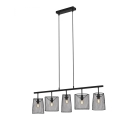 Brilo 4076-055 - Luster na lanku RETRO 5xE14/40W/230V