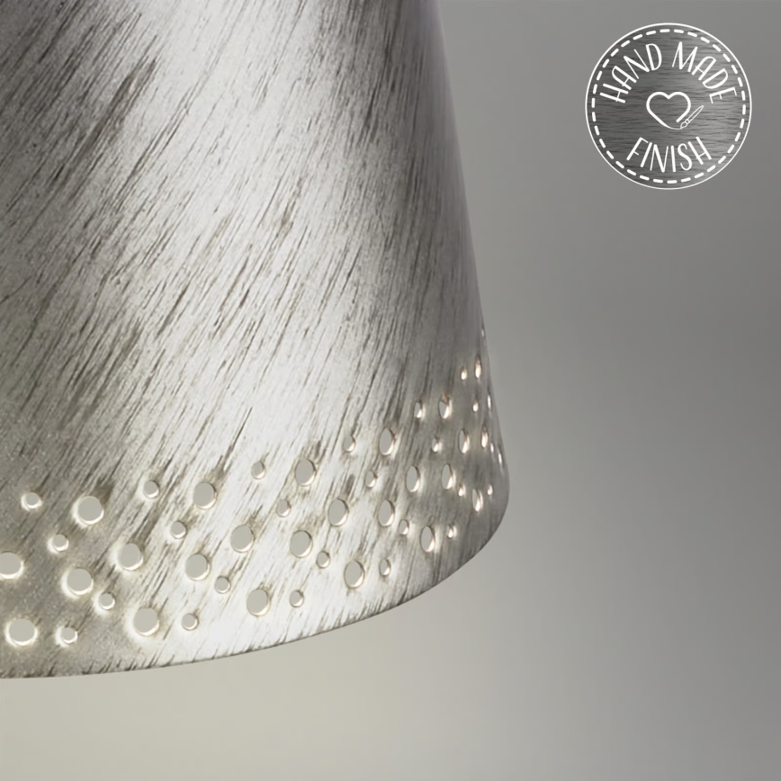 Brilo - LED stmievateľná nabíjateľná dotyková vonkajšia stolová lampa KIKI LED/2,6W/5V IP44 2600 mAh strieborná