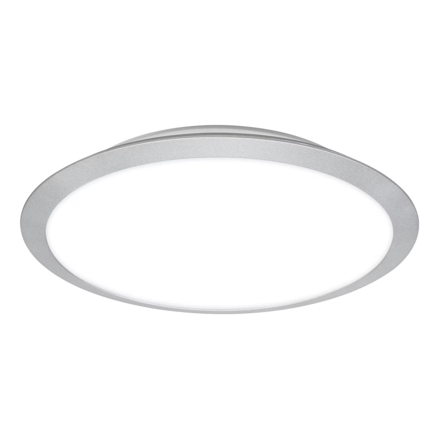Brilo - LED kúpeľňové stropné svietidlo CTS LED/21W/230V 3000/4000K IP44 pr. 37 cm matný chróm