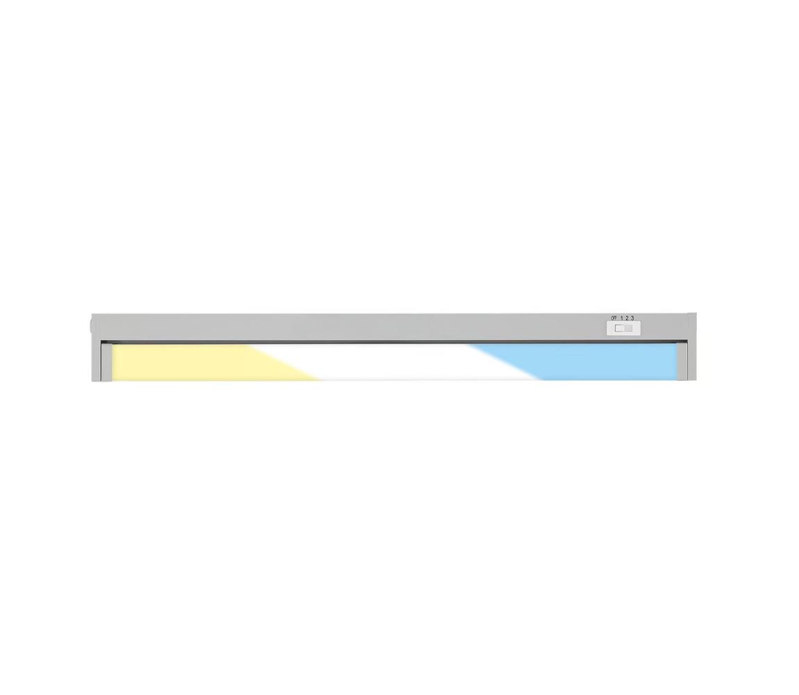 Brilo - LED podskrinkové svietidlo LED/6W/230V 2700/4000/6500K 54,5 cm strieborné 2224014