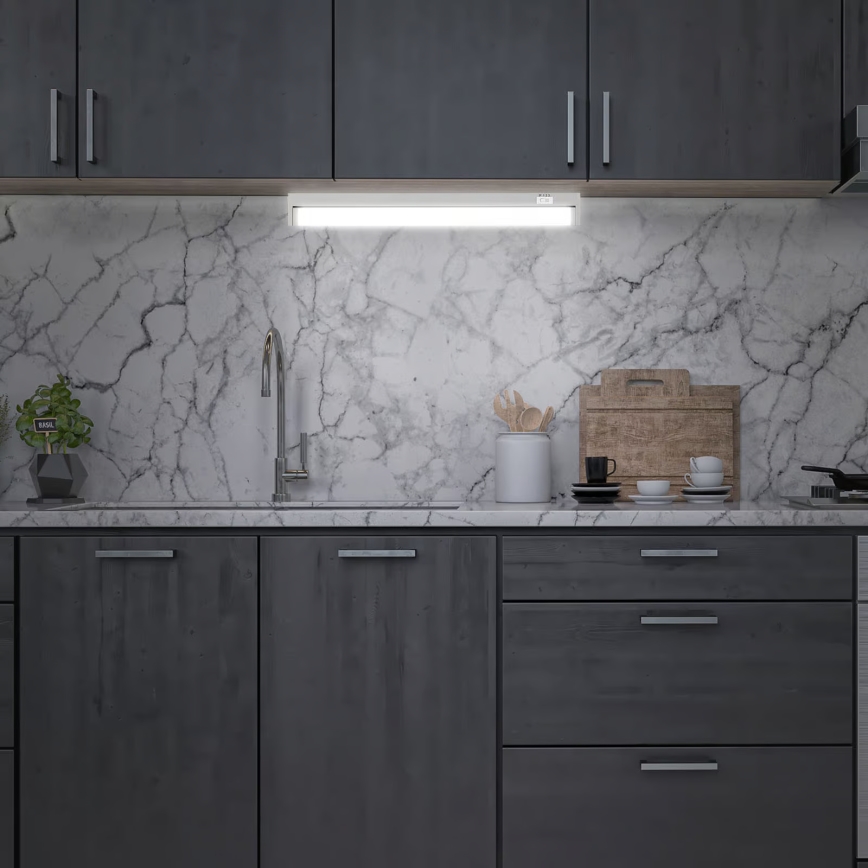 Brilo - LED podskrinkové svietidlo LED/6W/230V 2700/4000/6500K 54,5 cm strieborné