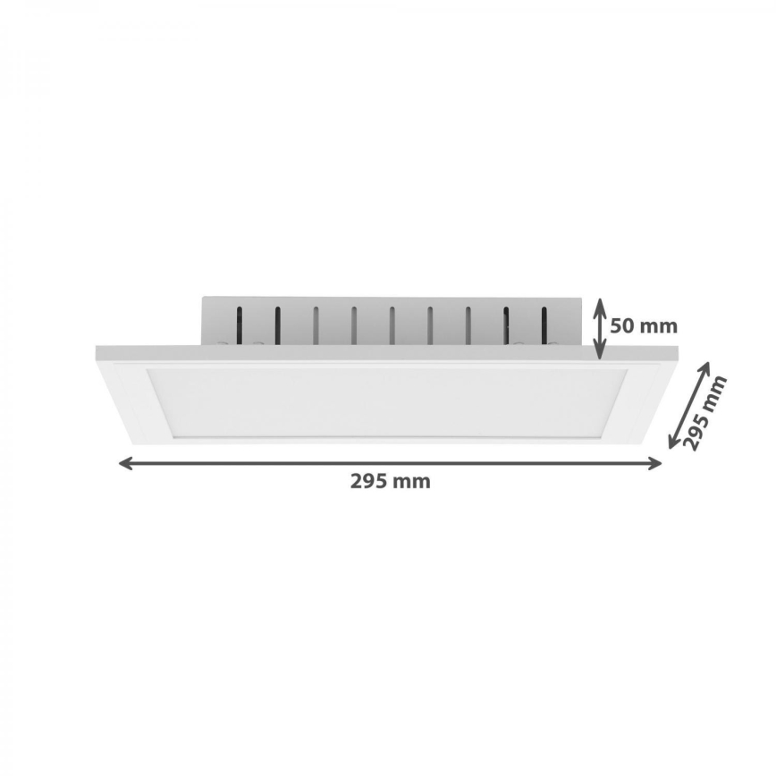 Brilo - LED RGB Stmievateľné stropné svietidlo COLOUR LED/15W/230V 3000-6500K + diaľkové ovládanie