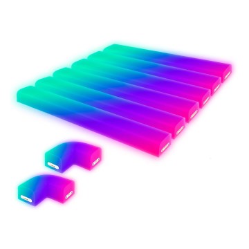 Brilo - LED RGBIC Stmievaťelný svetelný pás Smart LED/24W/230V Wi-Fi Tuya