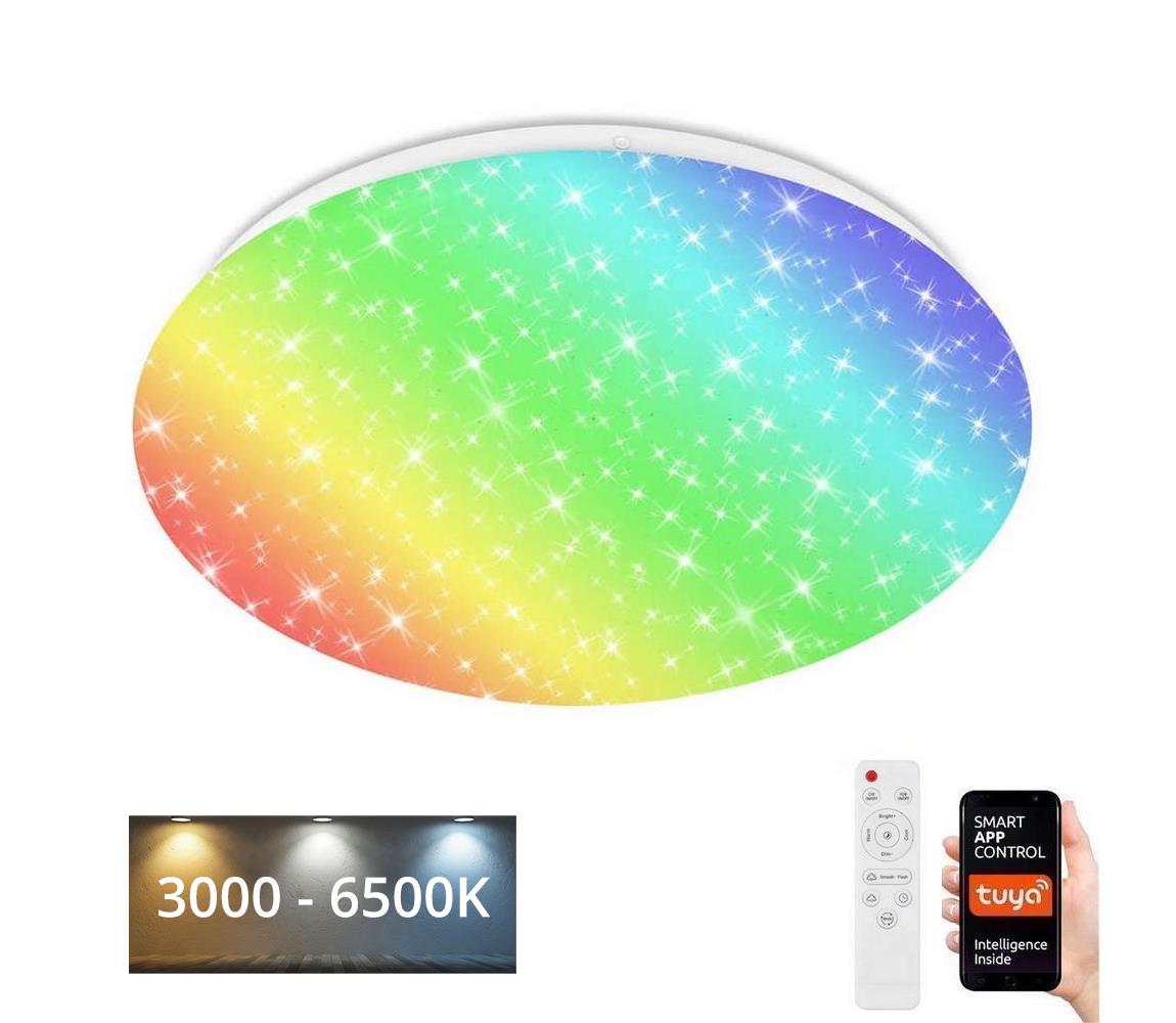 Brilo Brilo - LED RGBW Stmievateľné kúpeľňové svietidlo LED/21W/230V IP44 Wi-Fi Tuya+DO