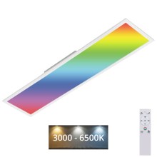 Brilo - LED RGBW Stmievateľné stropné svietidlo SLIM LED/40W/230V 3000-6500K + diaľkové ovládanie