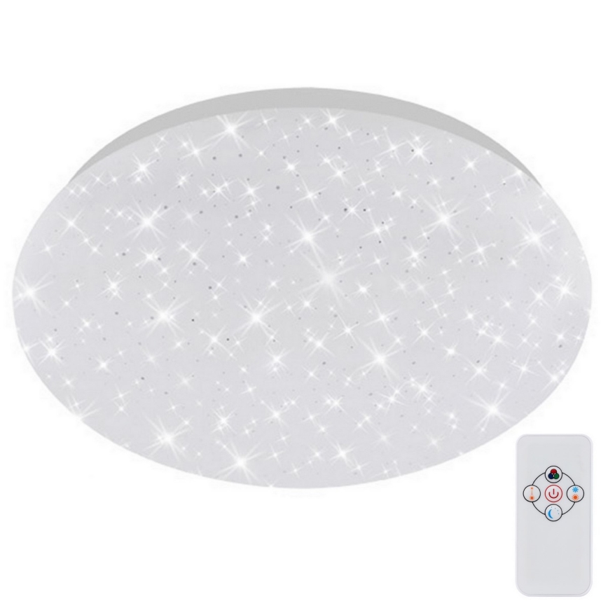 Brilo - LED RGBW Stmievateľné stropné svietidlo STARRY SKY LED/10W/230V + diaľkové ovládanie