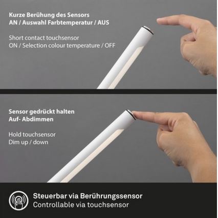 Brilo - LED Stmievateľná dotyková stolná lampa EVERYWHERE LED/1,5W/5V 3000-6500K