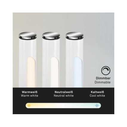 Brilo - LED Stmievateľná dotyková stolná lampa EVERYWHERE LED/1,5W/5V 3000-6500K