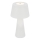 Brilo - LED Stmievateľná nabíjacia vonkajšia stolná lampa LED/3,5W/5V IP44 biela