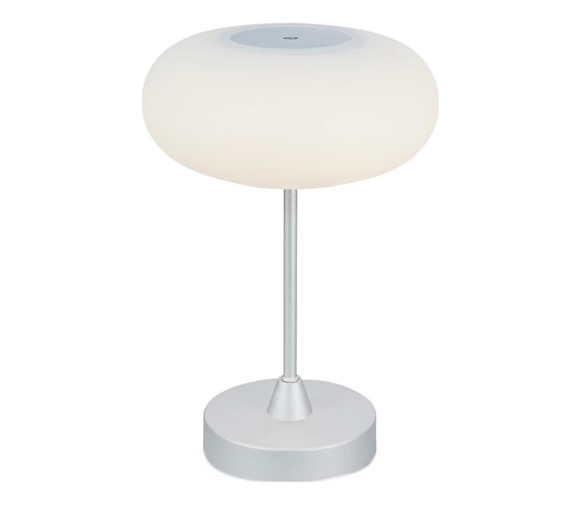 Brilo - LED Stmievateľná vonkajšia nabíjateľná stolová lampa OLANA LED/3W/5V IP44 7440-014