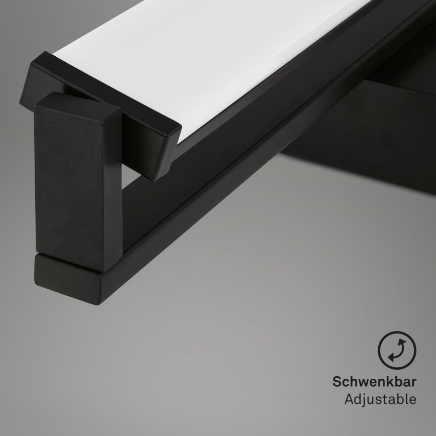 Brilo - LED Stmievateľné nástenné svietidlo LED/18W/230V 2700-4000K čierna