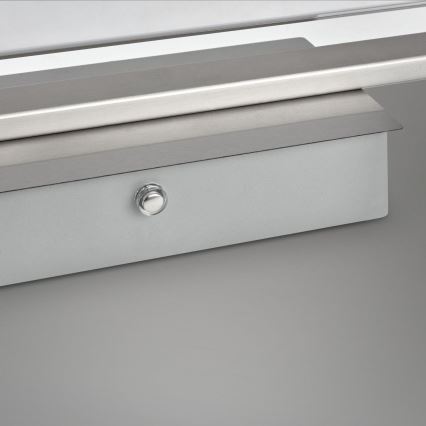 Brilo - LED Stmievateľné nástenné svietidlo LED/18W/230V 2700-4000K strieborná
