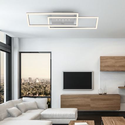 Brilo - LED stmievateľné stropné svietidlo LED/30W/230V 3000K matný chróm