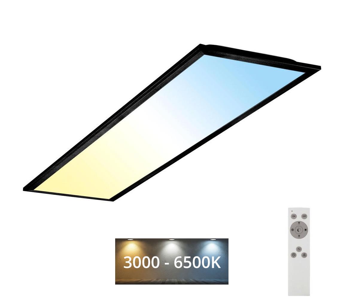 Brilo Brilo - LED Stmievateľné stropné svietidlo PIATTO LED/24W/230V 100x25 cm + DO