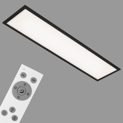 Brilo - LED Stmievateľné stropné svietidlo PIATTO LED/24W/230V 3000-6500K 100x25 cm + diaľkové ovládanie