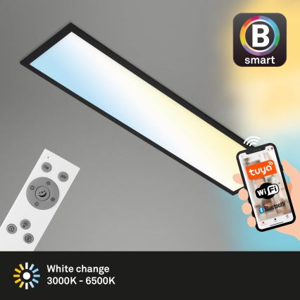 Brilo - LED Stmievateľné stropné svietidlo PIATTO LED/28W/230V 3000-6500K Wi-Fi Tuya + diaľkové ovládanie