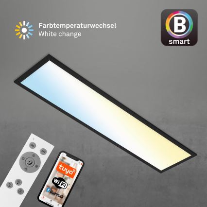 Brilo - LED Stmievateľné stropné svietidlo PIATTO LED/28W/230V 3000-6500K Wi-Fi Tuya + diaľkové ovládanie